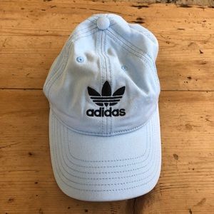 Light blue adidas baseball hat
